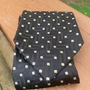 Brooksfield silk black tie